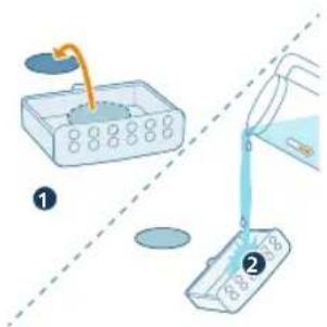 PHILIPS HU1510 - Kvėpinamo tampono ir dėžutės valymas - 2