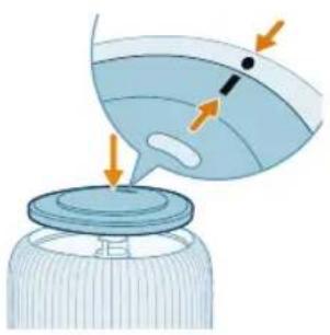 PHILIPS HU1510 - De aromapad en de box schoonmaken - 2