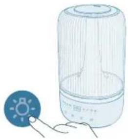 PHILIPS HU1510 - Bruk av funksjonen for lysstyring - 3