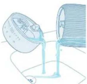 PHILIPS HU1510 - Limpar o humidificador - 4