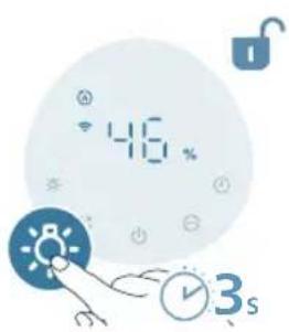 PHILIPS HU5710 - Setting the child lock - 2