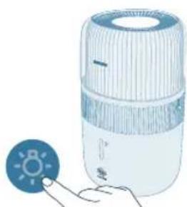 PHILIPS HU5710 - Uporaba funkcije osvetlitve - 3