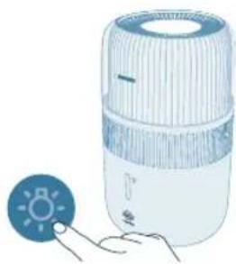 PHILIPS HU5710 - Valotoiminnon käytto - 3