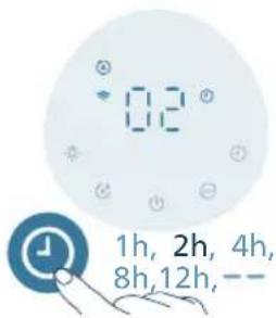 PHILIPS HU5710 - Einstellen des Timers - 1