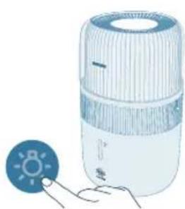 PHILIPS HU5710 - De lichtfunctie gebruiken - 3