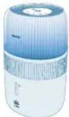 PHILIPS HU5710 - A páratartalom jelzófenyének ismertetese - 3