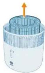 PHILIPS HU5710 - YnCTeHbE HaΦnJItePoT 3a OBlaJxUyBaHbE - 3