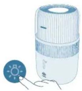 PHILIPS HU5710 - Sādan bruges lysfunktionen - 3