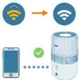 PHILIPS HU5710 - Wi-Fi birikmesini birinji gezek sazlamak - 3