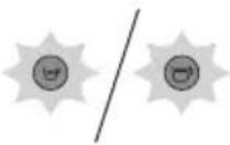 PHILIPS Baristina BAR301 - Signification des voyants - 1