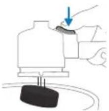PHILIPS Baristina BAR301 - Ejection button on the portafilter - 1