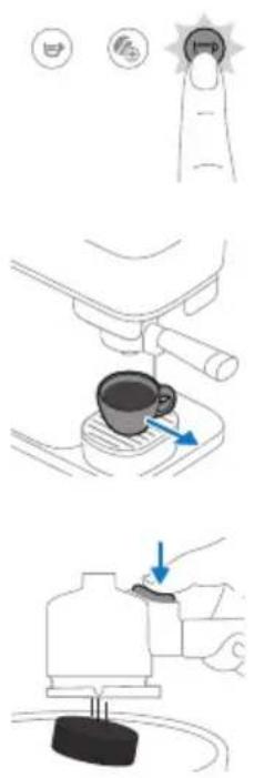 PHILIPS Baristina BAR301 - 要设定咖啡量，请执行以下操作： - 3