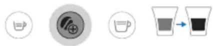PHILIPS Baristina BAR301 - Knop voor extra sterke koffie - 1