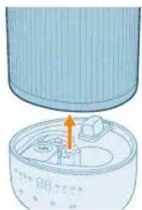 PHILIPS HU1509 - Καθαρισμός του υγραντήρα - 3