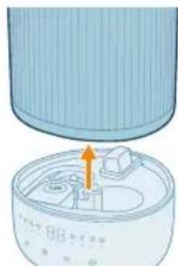 PHILIPS HU1509 - Niisutaja puhastamine - 3