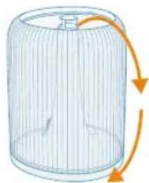 PHILIPS HU1509 - Cleaning the humidifier - 2