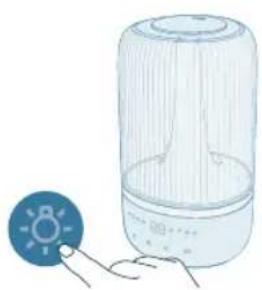 PHILIPS HU1509 - Använda Ijusfunktionen - 2