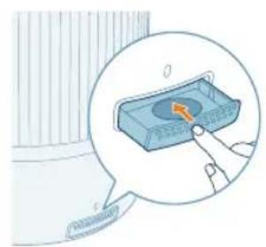 PHILIPS HU1509 - Aroma pedini ve kutusunu temizleme - 3