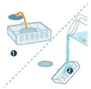 PHILIPS HU1509 - Cleaning the aroma pad and box - 2