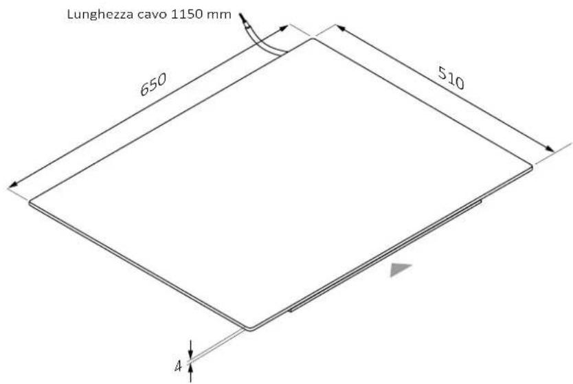 HOOVER H2MT68DCS - Larghezza 653.2 - 1