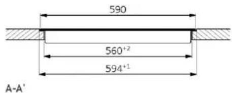 HOOVER HIF84DCS - Πλάτος εστίας 60 - 3