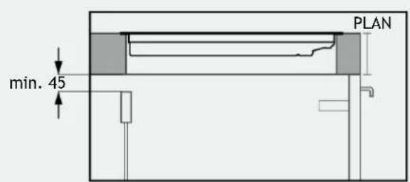PLAN min. 45