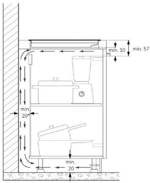 HOOVER HIF84DCS - Lățime 60 - 65 - 80 pe bază cu rafturi - 1