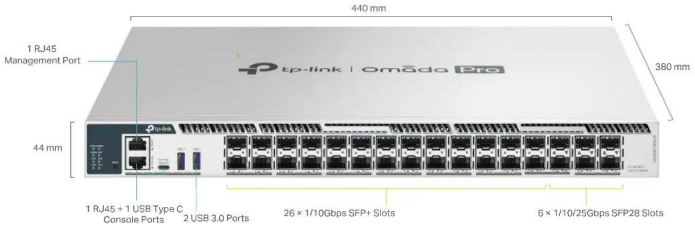 TP-LINK S7500-26XF6Y - Omada Pro L3 Managed Switch Datasheet - 1