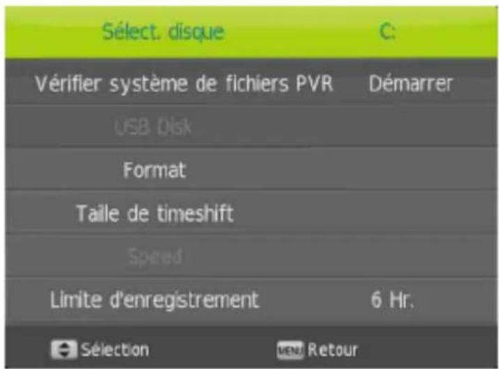 Antarion TV2221 - Système de fichier PVR - 1