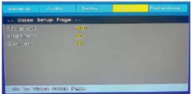 Antarion TV2221 - Configuration video - 1