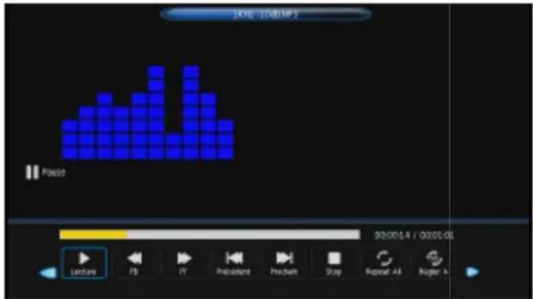 Antarion TV2221 - Menu de musique - 3