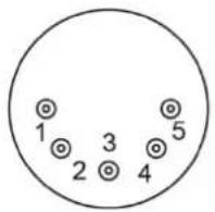 Antari F-1 Fazer - DMX Connector Pin Assignment - 4