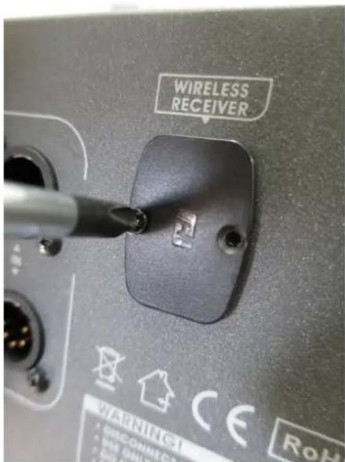 WIRELESS RECEIVER WARNING 15% DISCONNECT 2% WIRE ONLY 3% ROH