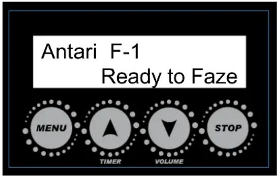 Antari F-1 Fazer - Bedienung - 1