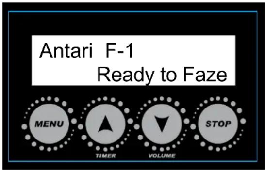 Antari F-1 Fazer - Control Panel Operation - 1
