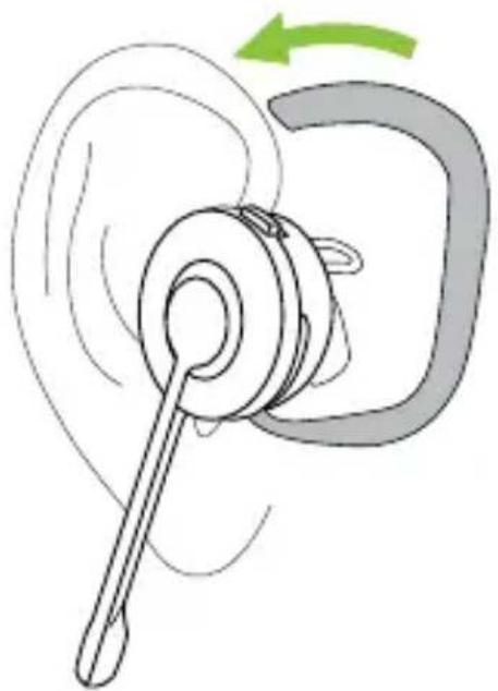 JABRA Engage 65 SE - Comment ajuster le contour d'oreille du micro-casque convertible - 2