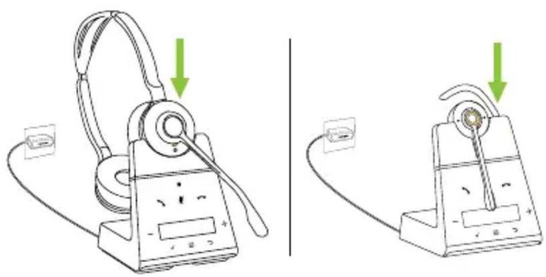 JABRA Engage 75 SE - Rangement et recharge du micro-casque - 1