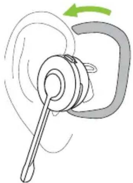 JABRA Engage 75 SE - Comment ajuster le contour d'oreille du micro-casque convertible - 2