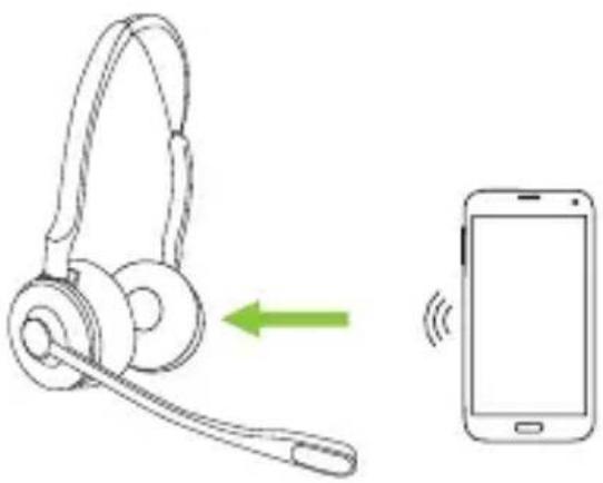 JABRA Engage 75 SE - Transférer un appel du téléphone mobile vers le micro-casque - 1