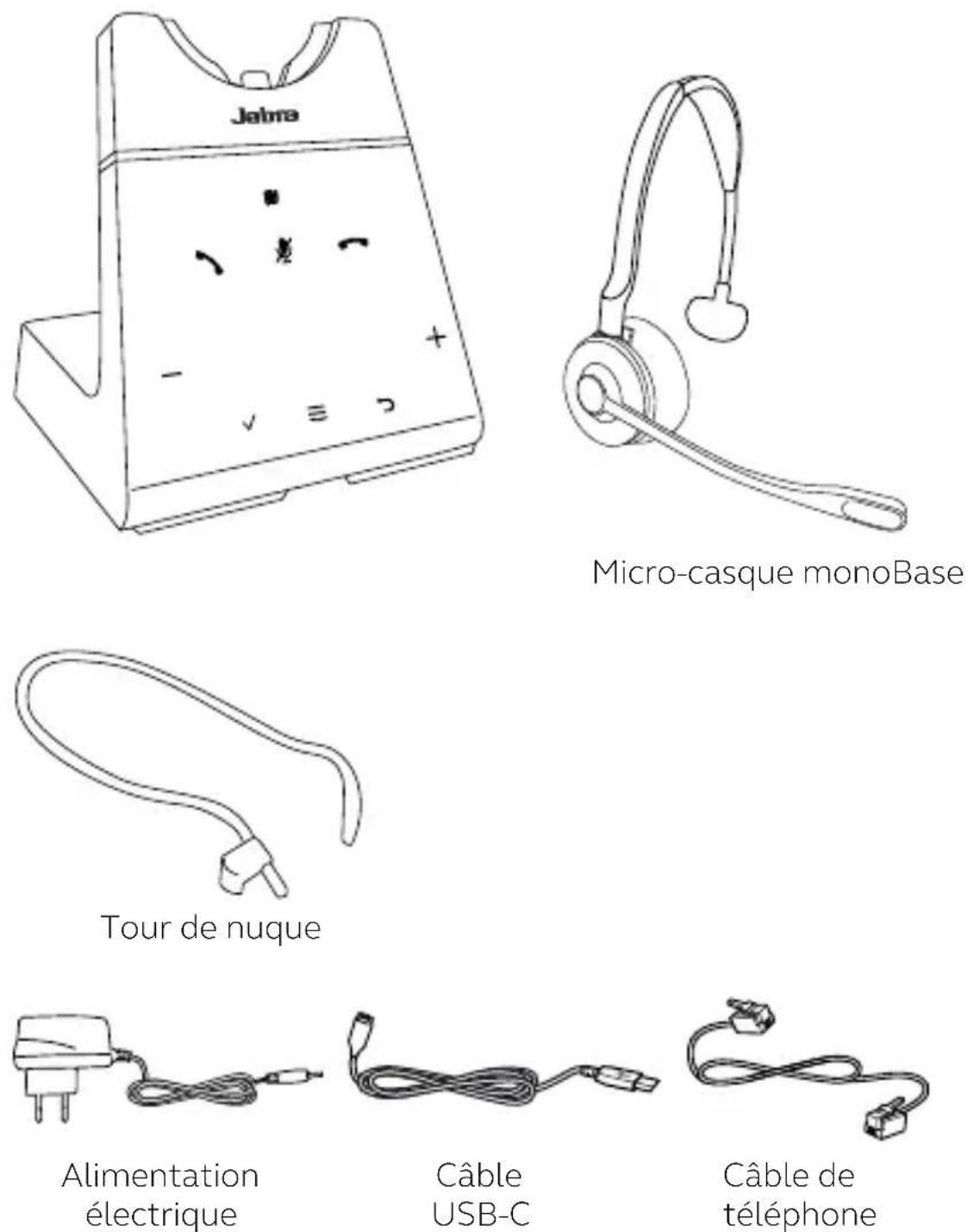 JABRA Engage 75 SE - Version mono - 1