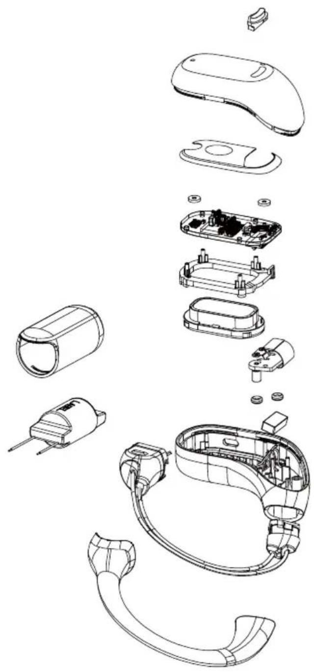 PHILIPS TAA6709 - Retrait de la batterie intégrée - 1