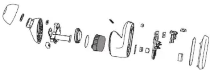 PHILIPS TAT3509 - Retrait de la batterie intégrée - 1