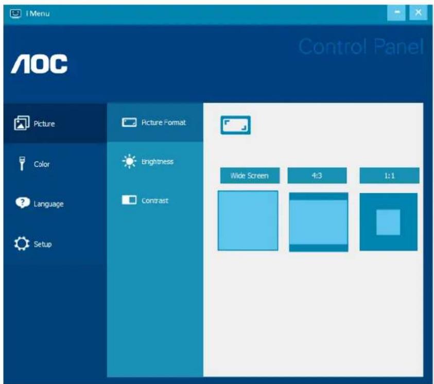 AOC AGON Pro PD34 - i-Menu (Screen+) - 2