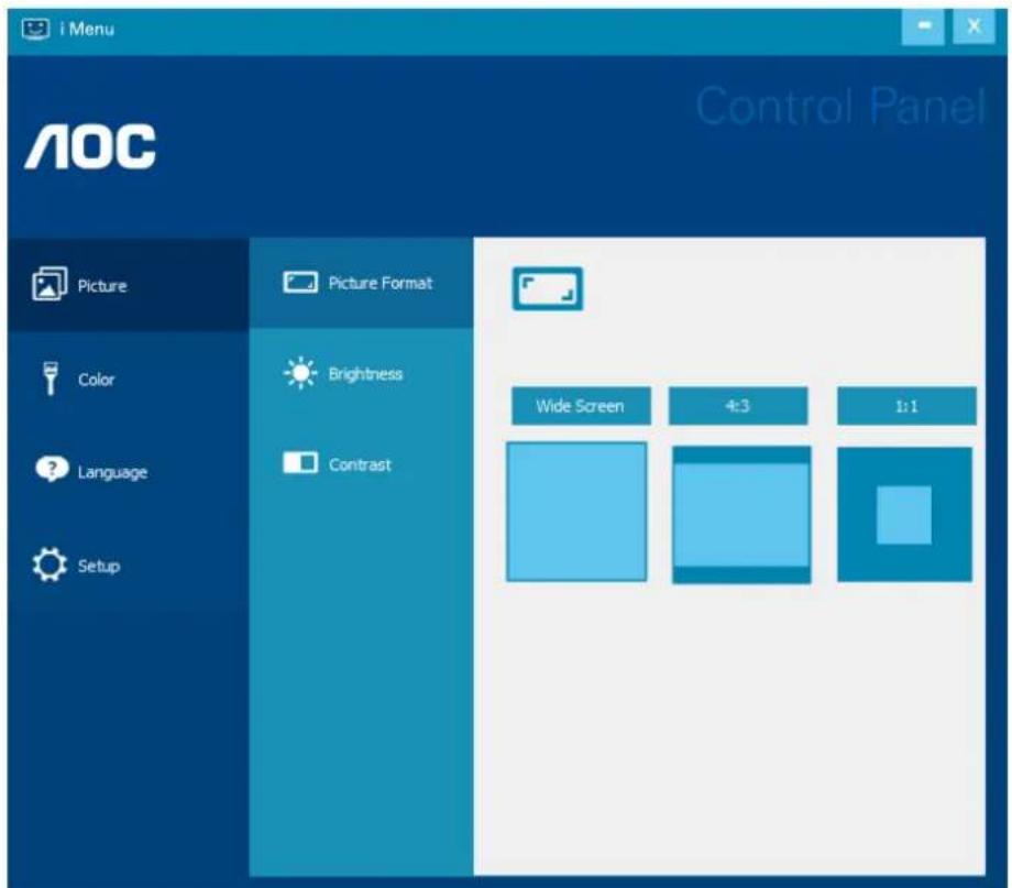 AOC AGON Pro PD34 - i-Menu (Screen+) - 2
