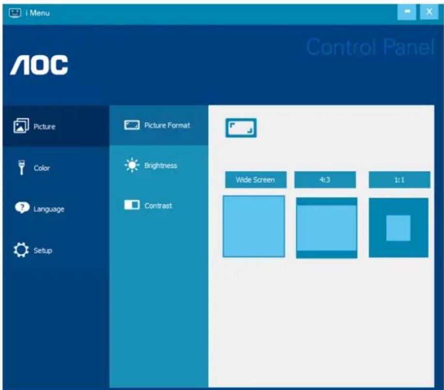 AOC AGON Pro PD34 - i-Menu (Screen+) - 2