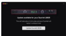 FOCUSRITE Scarlett 18i20 4th Gen - PourmettreàjourvotrevScartlett: - 1