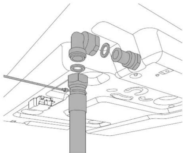BERTAZZONI P905LMODNE - CONNECTING THE APPLIANCE TO THE GAS SUPPLY - 1