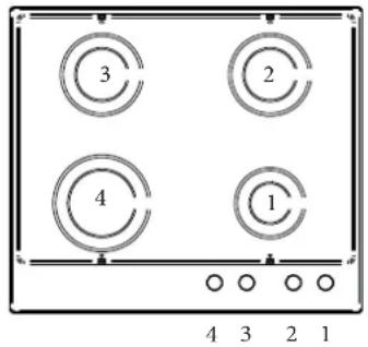 BERTAZZONI P905LMODNE - MANDOS / ELEMENTOS TÉRMICOS - 1