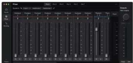 FOCUSRITE Scarlett 18i16 4th Gen - Console de mixage de Focusrite Control 2 - 2