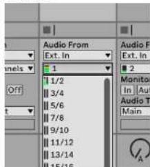 FOCUSRITE Scarlett 18i16 4th Gen - Intégrer des sons dans Ableton - 3